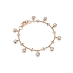 Boodles Beach Large Rose Gold Diamond Bracelet | Fine Bracelets | Coveti