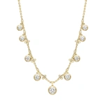 Boodles Beach Large Yellow Gold Diamond Necklace | Fine Necklaces | Coveti