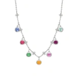 Boodles Beach Rainbow Platinum Necklace | Fine Necklaces | Coveti