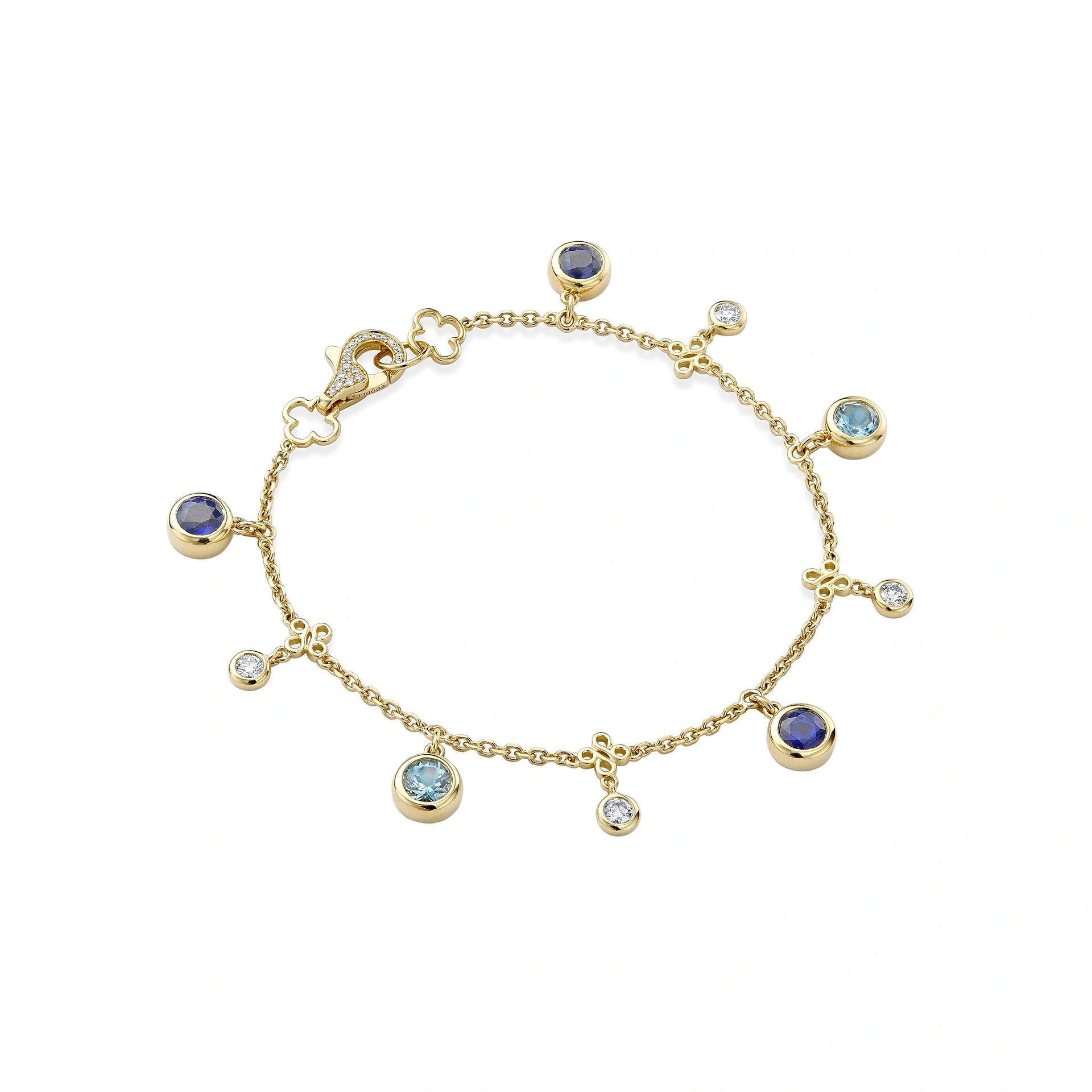 Boodles Beach Sapphire Aquamarine Bracelet Boodles Beach Sapphire Aquamarine Bracelet | Fine Bracelets | Coveti