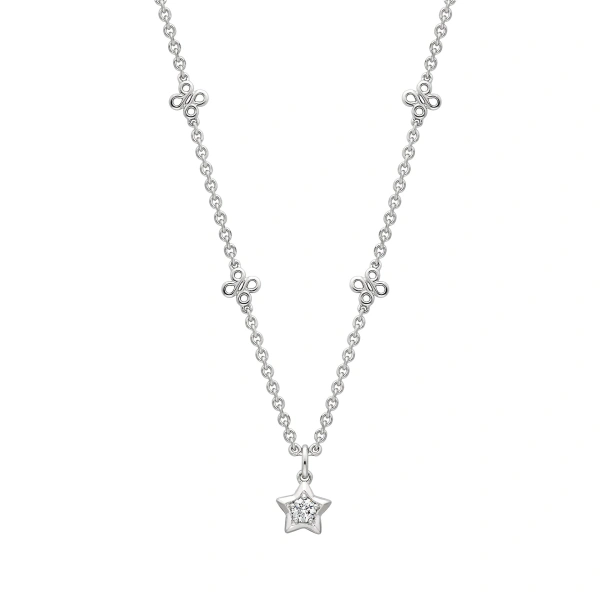 Boodles Beach Star Diamond Platinum Pendant | Fine Necklaces | Coveti