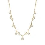 Boodles Beach Yellow Gold Diamond Necklace | Fine Necklaces | Coveti