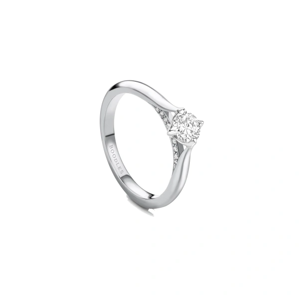 Boodles Boodles Brilliance Platinum Diamond Engagement Ring 0.4 Carat | Fine Rings | Coveti