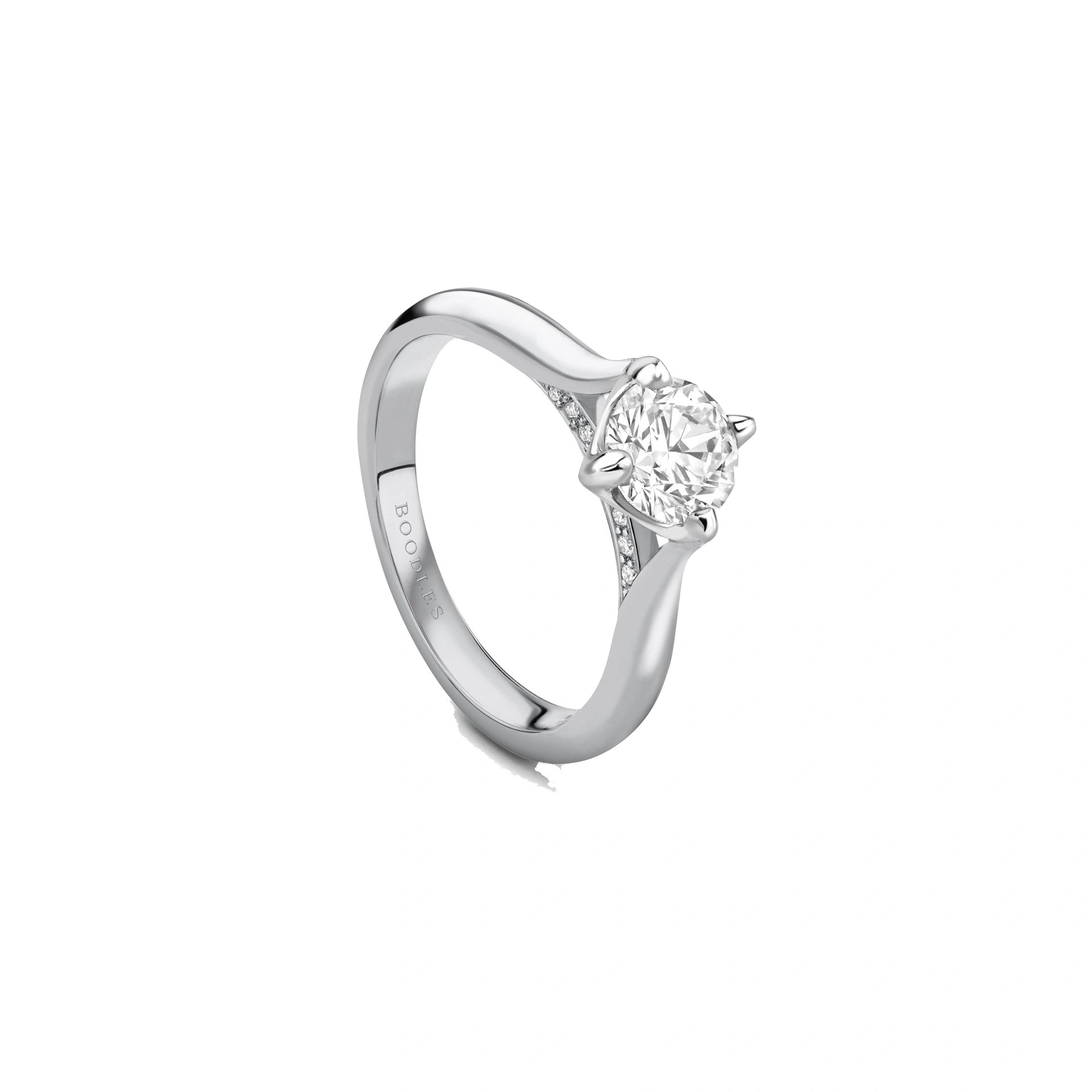 Boodles Boodles Brilliance Platinum Diamond Engagement Ring 0.9 Carat FVVS1 Boodles Boodles Brilliance Platinum Diamond Engagement Ring 0.9 Carat FVVS1 | Fine Rings | Coveti