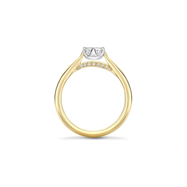 Boodles Boodles Brilliance Yellow Gold Diamond Engagement Ring 0.4 Carat | Fine Rings | Coveti