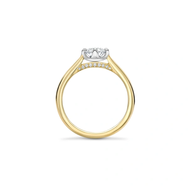 Boodles Boodles Brilliance Yellow Gold Diamond Engagement Ring 0.7 Carat GVS2 | Fine Rings | Coveti