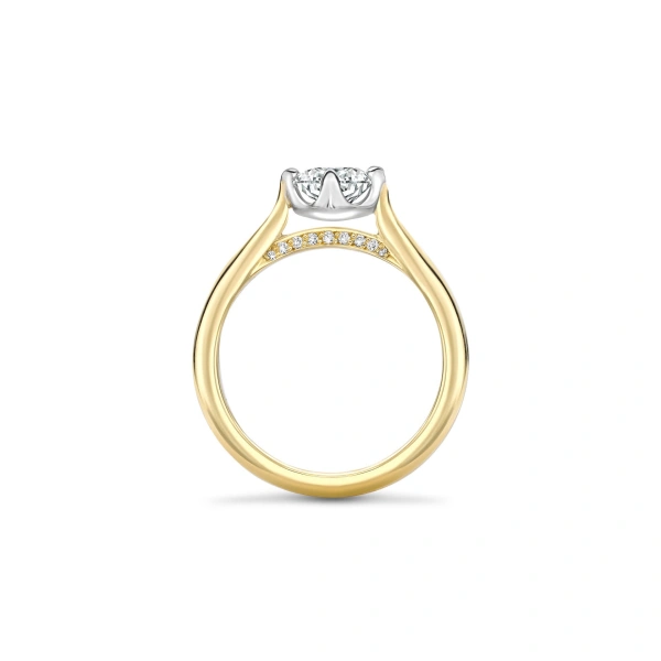 Boodles Boodles Brilliance Yellow Gold Diamond Engagement Ring 0.9 Carat GVS2 | Fine Rings | Coveti