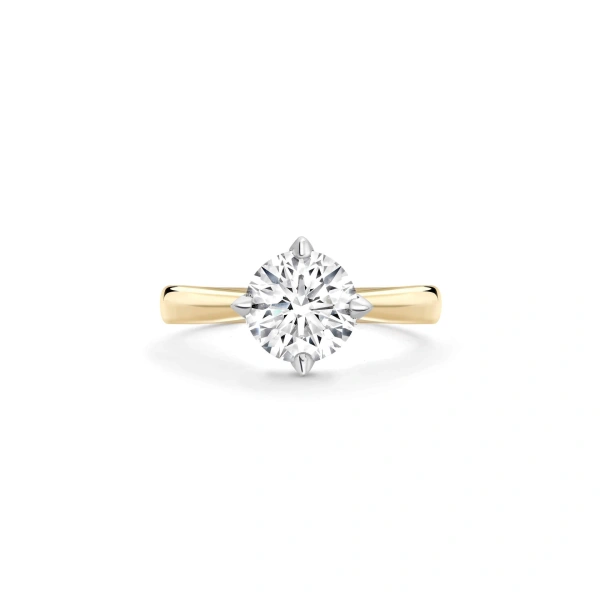 Boodles Boodles Brilliance Yellow Gold Diamond Engagement Ring | Fine Rings | Coveti