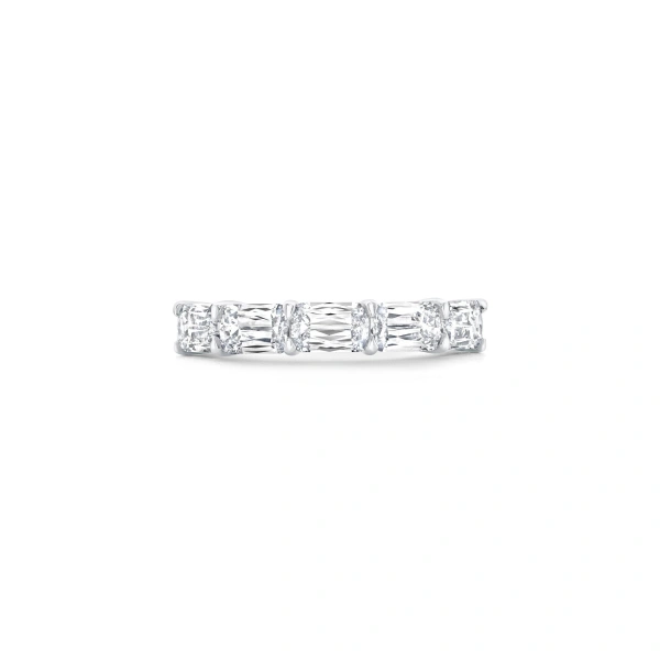 Boodles Classic Ashoka Diamond Platinum Semi Eternity Ring | Fine Rings | Coveti