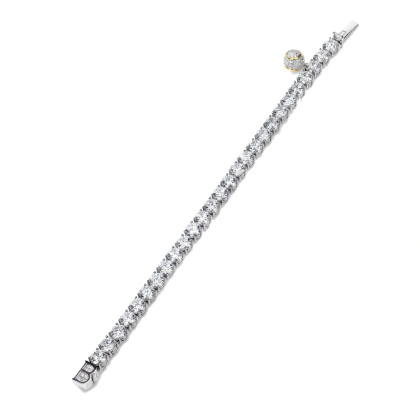 Boodles Classic Boodles Platinum Diamond Tennis Bracelet | Fine Bracelets | Coveti