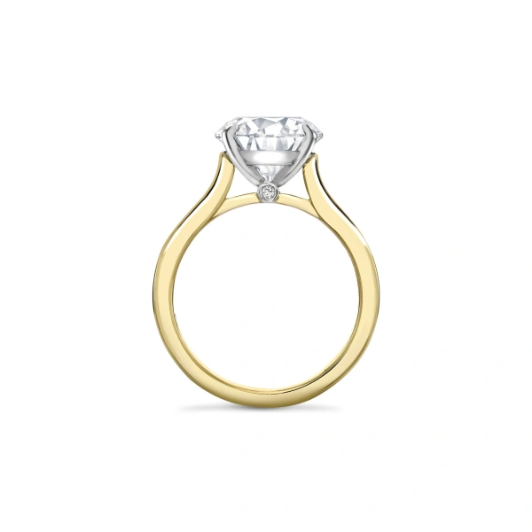 Boodles Classic Brilliant Diamond Yellow Gold Engagement Ring | Fine Rings | Coveti