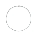 Boodles Classic Line Diamond Platinum Necklace | Fine Necklaces | Coveti