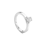 Boodles Classic Oval Cut Diamond Platinum Engagement Ring | Fine Rings | Coveti