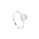 Boodles Classic Oval Platinum Diamond Engagement Ring | Fine Rings | Coveti