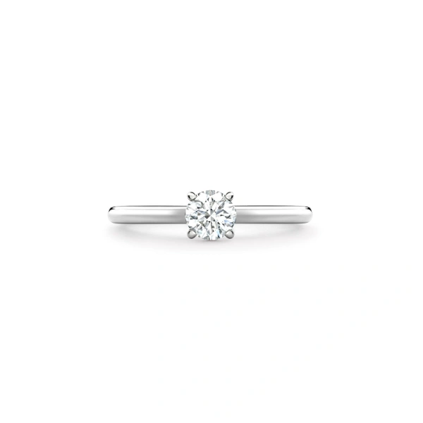 Boodles Classic Platinum Diamond Engagement Ring 0.4 Carat | Fine Rings | Coveti