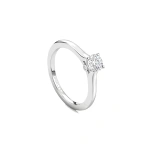 Boodles Classic Platinum Diamond Engagement Ring 0.7 Carat FVS1 | Fine Rings | Coveti