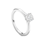 Boodles Classic Platinum Diamond Engagement Ring 0.9 Carat FVS1 | Fine Rings | Coveti