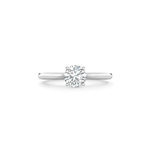 Boodles Classic Platinum Diamond Engagement Ring 0.9 Carat FVS2 | Fine Rings | Coveti