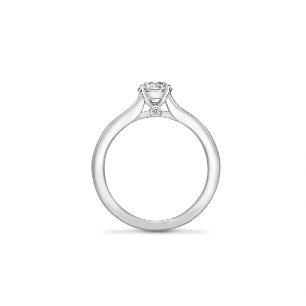 Boodles Classic Platinum Diavik Diamond Engagement Ring | Fine Rings | Coveti