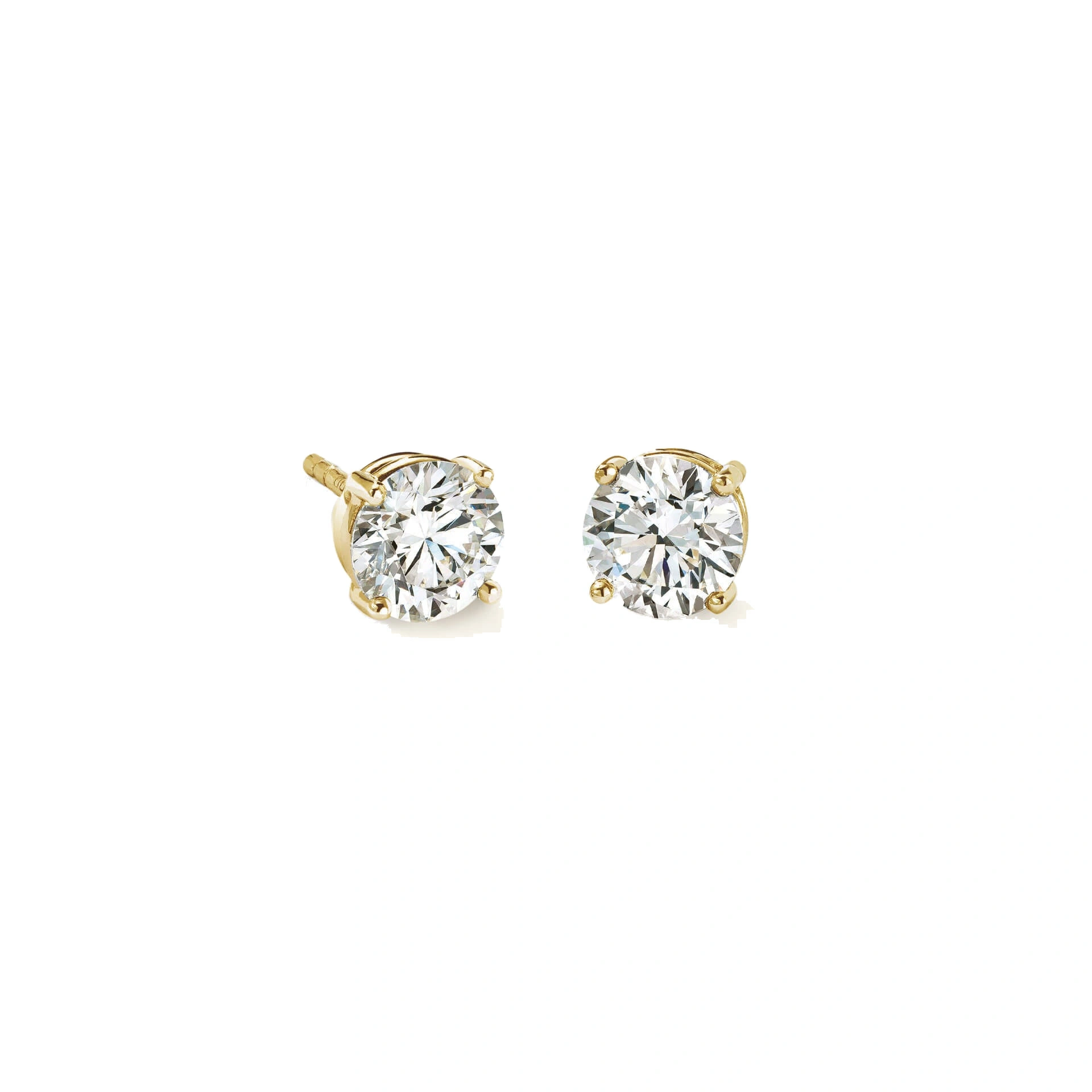 Boodles Classic Yellow Gold Diavik Diamond Stud Earrings Boodles Classic Yellow Gold Diavik Diamond Stud Earrings | Fine Earrings | Coveti