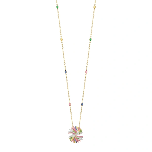 Boodles Disco Zebra Pendant | Fine Necklaces | Coveti