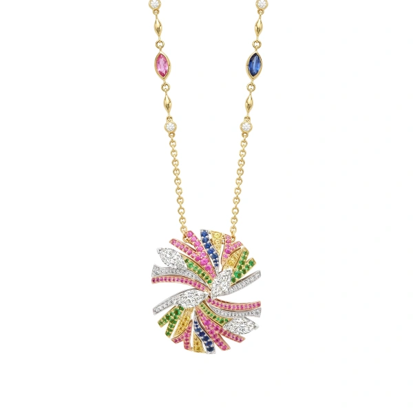 Boodles Disco Zebra Pendant | Fine Necklaces | Coveti