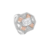 Boodles Fifth Avenue Ashoka Diamond Platinum Ring | Fine Rings | Coveti