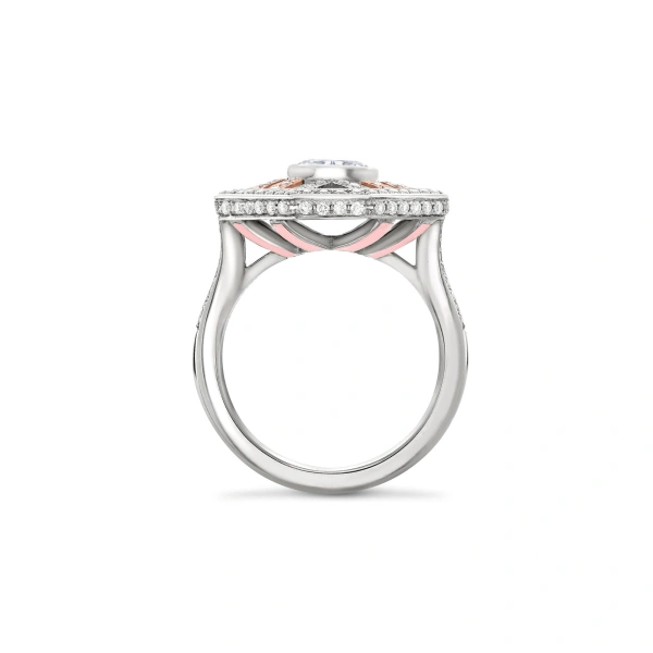 Boodles Fifth Avenue Ashoka Diamond Platinum Ring | Fine Rings | Coveti