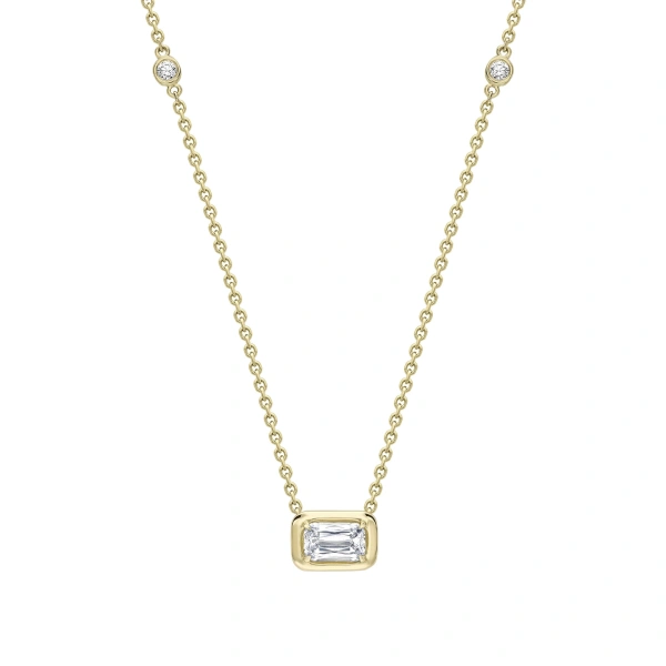 Boodles Florentine Ashoka Diamond Yellow Gold Pendant | Fine Necklaces | Coveti