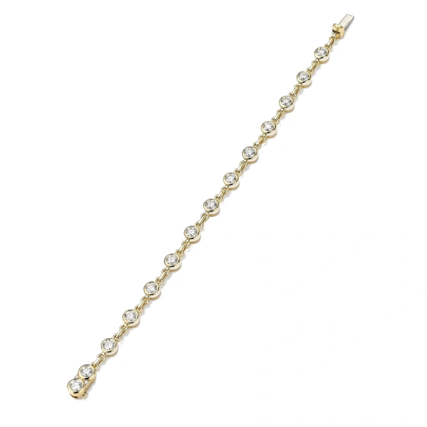 Boodles Florentine Brilliant Diamond Yellow Gold Bracelet | Fine Bracelets | Coveti