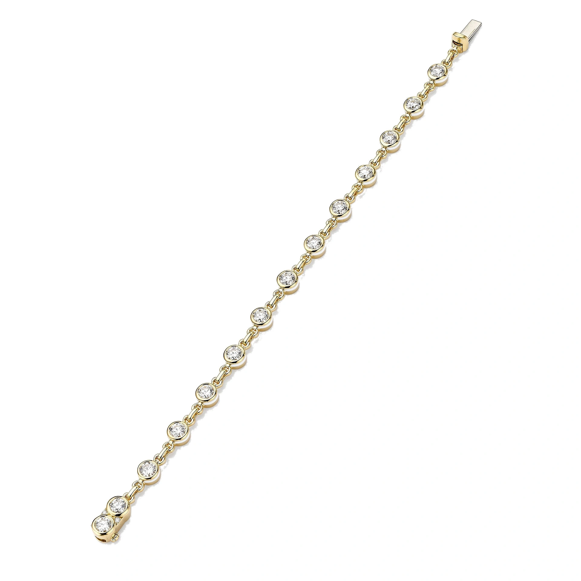 Boodles Florentine Brilliant Diamond Yellow Gold Bracelet Boodles Florentine Brilliant Diamond Yellow Gold Bracelet | Fine Bracelets | Coveti