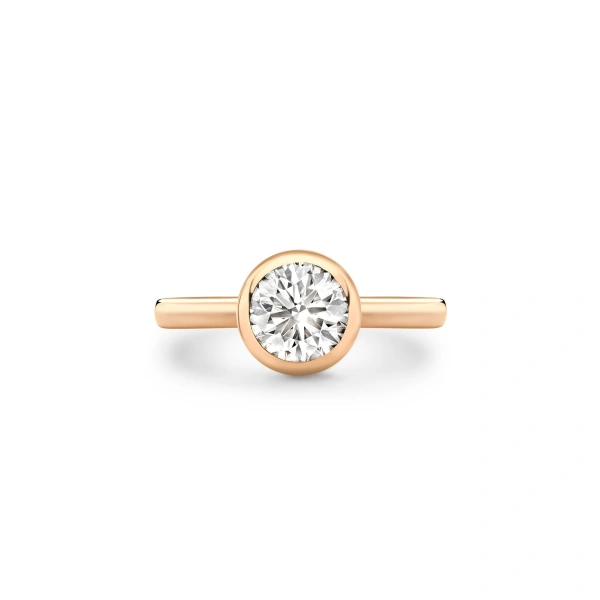 Boodles Florentine Diamond Rose Gold Engagement Ring | Fine Rings | Coveti