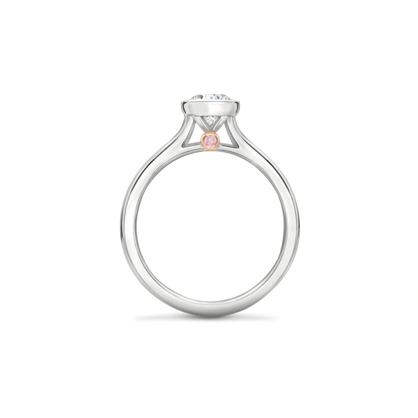 Boodles Florentine Pear Diamond Platinum Ring | Fine Rings | Coveti