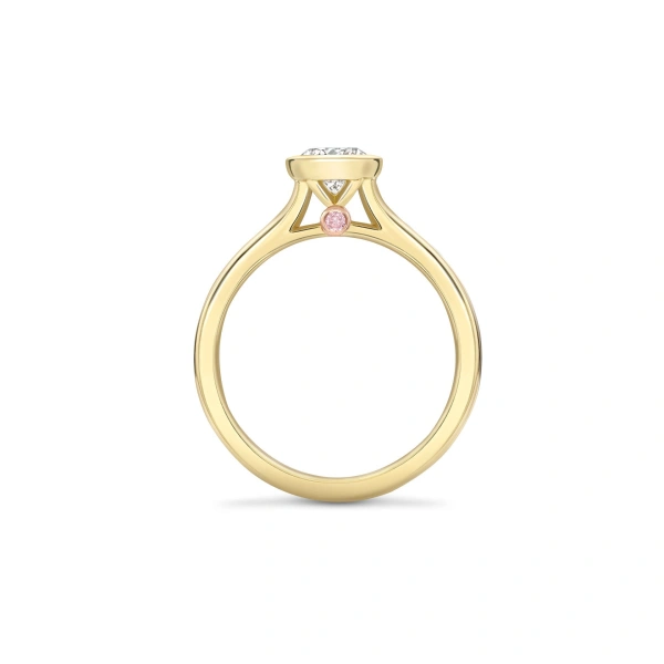 Boodles Florentine Pear Diamond Yellow Gold Ring | Fine Rings | Coveti