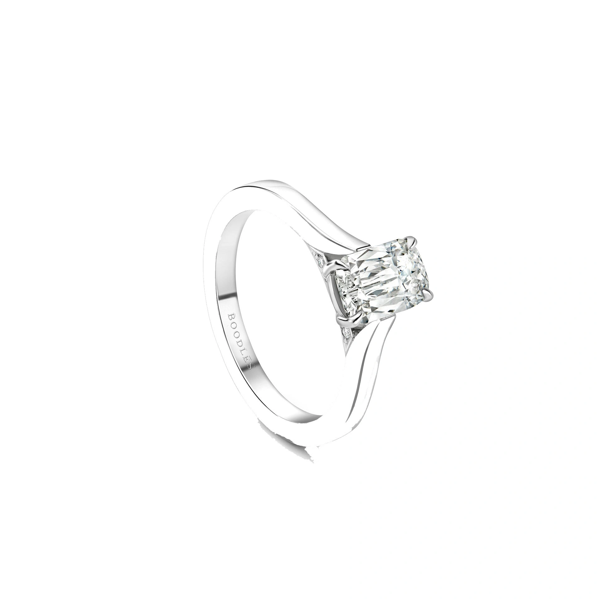 Boodles Harmony Ashoka Platinum Diamond Engagement Ring Boodles Harmony Ashoka Platinum Diamond Engagement Ring | Fine Rings | Coveti