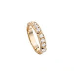 Boodles Jazz Large Rose Gold Diamond Ring | Fine Rings | Coveti