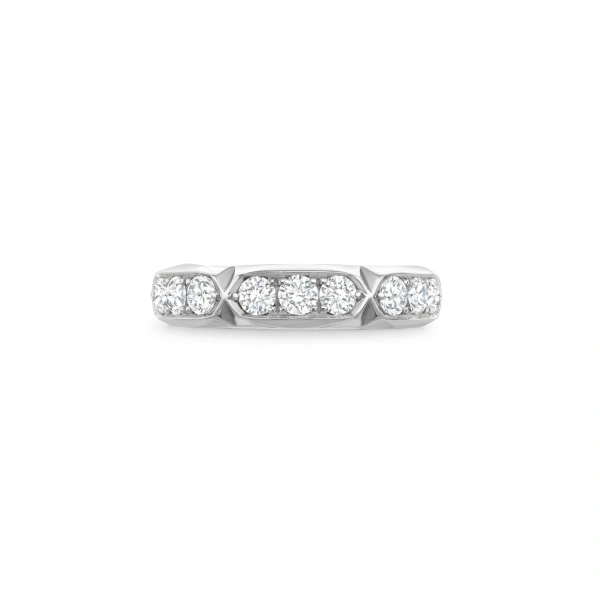 Boodles Jazz Large White Gold Diamond Ring | Fine Rings | Coveti