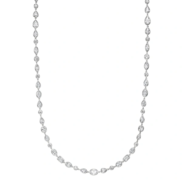 Boodles Lili Long Diamond Necklace With Detatchable Bracelet | Fine Necklaces | Coveti