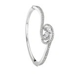 Boodles Motherhood Platinum Bangle | Fine Bracelets | Coveti