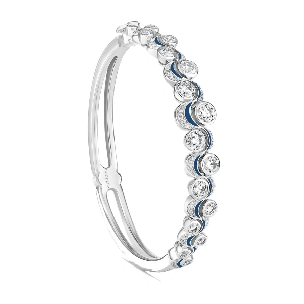 Boodles Over the Moon Diamond Bangle | Fine Bracelets | Coveti