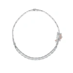 Boodles Peace of Mined Pear Cut Diamond Necklace | Fine Necklaces | Coveti