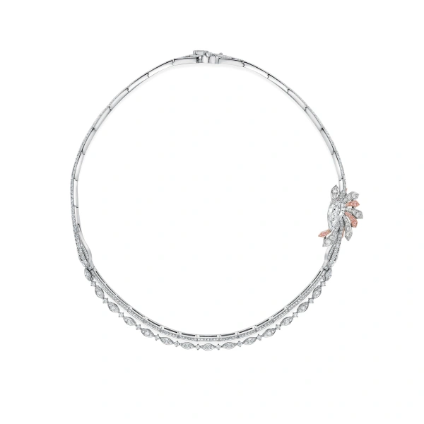 Boodles Peace of Mined Pear Cut Diamond Necklace | Fine Necklaces | Coveti