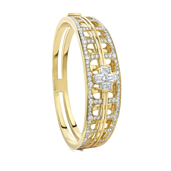 Boodles Perspective Bangle | Fine Bracelets | Coveti