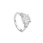 Boodles Petal Diamond Platinum Engagement Ring | Fine Rings | Coveti