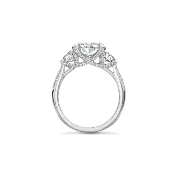 Boodles Petal Diamond Platinum Engagement Ring | Fine Rings | Coveti
