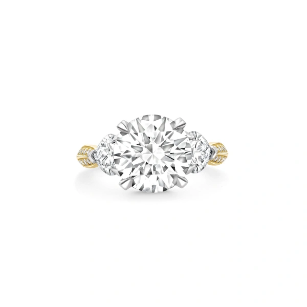 Boodles Petal Diamond Yellow Gold Engagement Ring | Fine Rings | Coveti