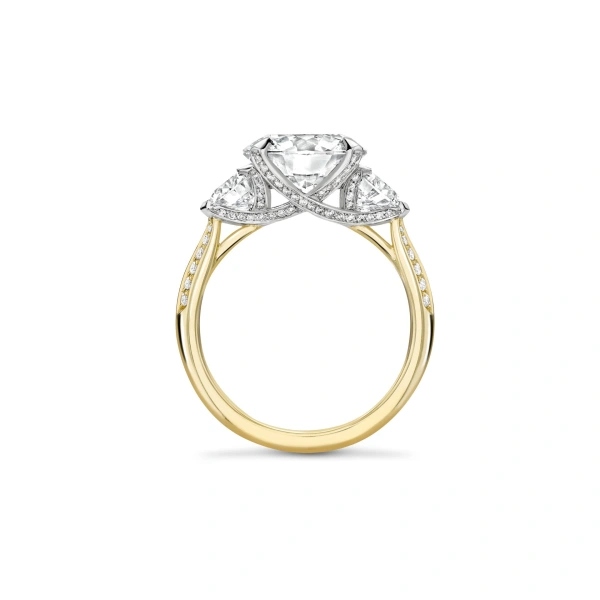 Boodles Petal Diamond Yellow Gold Engagement Ring | Fine Rings | Coveti
