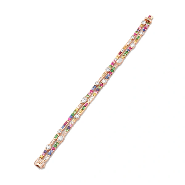 Boodles Play of Light Chelsea Flower Show Double Row Bracelet | Fine Bracelets | Coveti