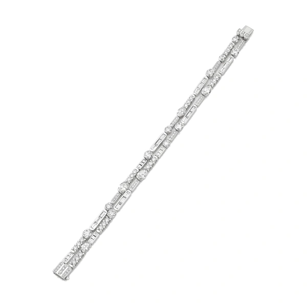 Boodles Play of Light Diamond Platinum Bracelet | Fine Bracelets | Coveti