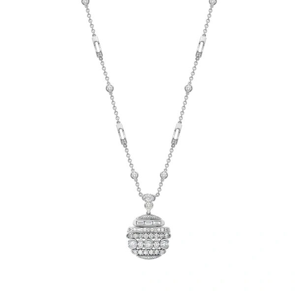 Boodles Play of Light Platinum Pendant | Fine Necklaces | Coveti
